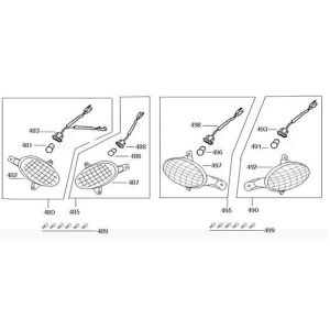 Blinkende Lichter China Joy weiß