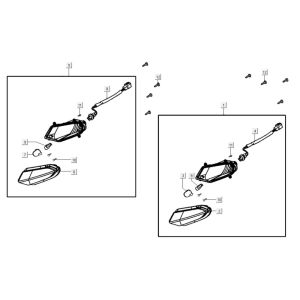 Indikatoren Kymco Agility City 16 200i