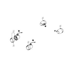 Blinker Kymco Carry 4-Takt schwarz