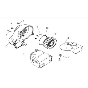 Kühlschrank AGM Venom weiß