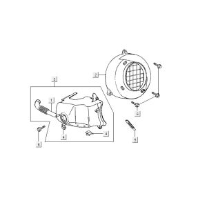 Kühlschrank Kymco Vitality 2t ac rot