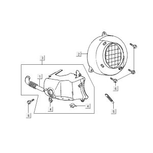 Kühlschrank Kymco Yup 2t ac rot