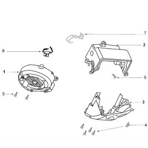 Kühlschrank Peugeot Speedfight 3 4-Takt