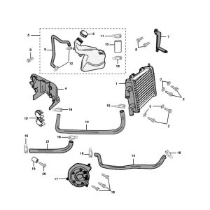 Kühlsystem Peugeot Jet Force C-Tech 2-Takt