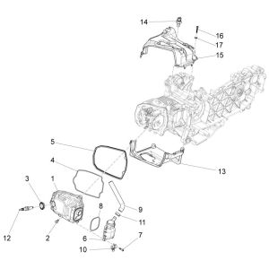 Piaggio Liberty 125 4-Takt 3V IE ABS-Kopfhaube (IGET Euro 5)