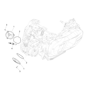 Piaggio Medley 125 ABS E5 2021-2022 Kopfhaube (EMEA)