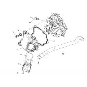Kopfhaube Vespa GTV 250 4T 4V IE