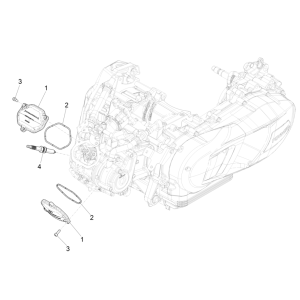 Kopfhaube Vespa GTS 125 4T E5 ABS 2021 (EMEA)