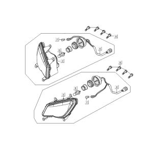 Scheinwerfer Kymco MXU 300R