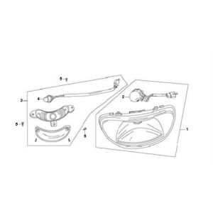 Scheinwerfer Giantco Sprint 4-Takt