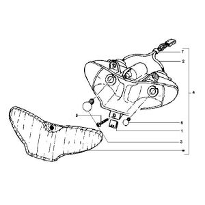 Scheinwerfer Gilera Runner 98-2005 2-Takt