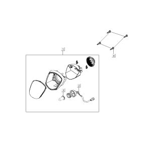 Scheinwerfer Kymco Like 4-Takt