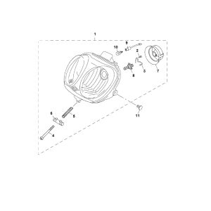 Scheinwerfer Yamaha Neo's 2-Takt (bis 2003)