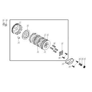 Kupplung Kymco K-Pipe 125cc