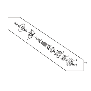 Sym Symphony ST 200I Kupplung