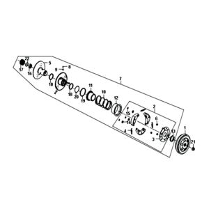 Kupplung Sym Symphony ST euro4