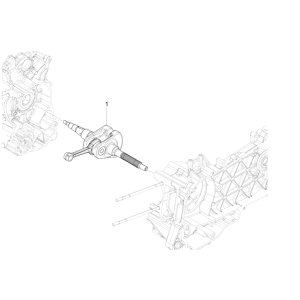 Kurbelwelle Vespa Sprint 150 3V IE ABS Euro 3 2015