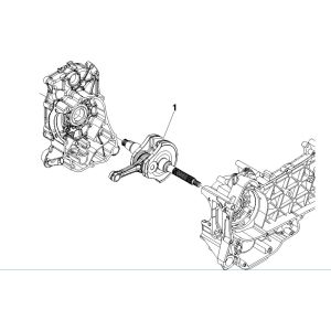 Kurbelwelle Vespa GTV 250 4T 4V IE