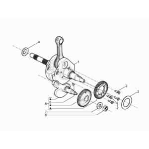 Kurbelwelle MP3 500 LT Sport 2014-2016