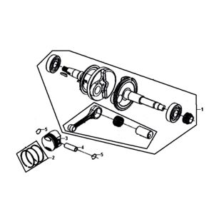 Kurbelwelle Sym Symphony ST euro4