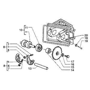 Zylinderkopf Piaggio Liberty 4-Takt bis 2005