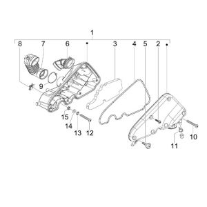 Luftfilter Piaggio Liberty 2-Takt