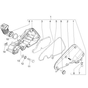 Luftfilter Piaggio New Fly 4-Takt 2-Ventil