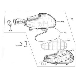 Luftfilter AGM Joy braun
