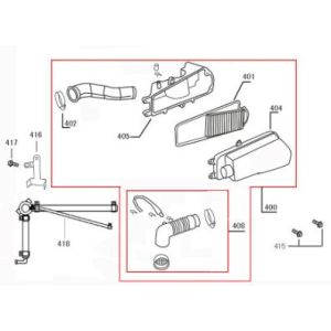 Luftfilter Benzhou ZN50QT-36 creme