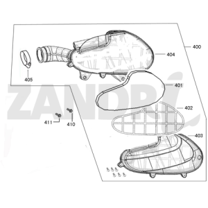 Luftfilter BTC Riva Sport bronze