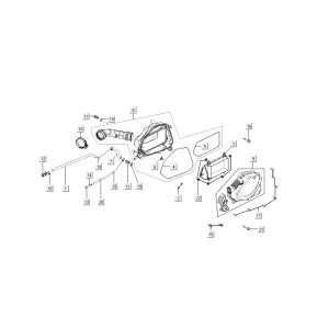 Luftfilterkappen Kymco New Sento 4-Takt 50i Gold