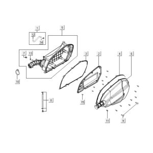Luftfilter Kymco Downtown 125i