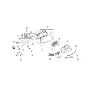 Luftfilter Kymco New Dink 4-Takt deep ocean blue