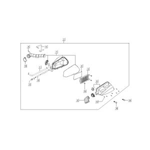 Luftfilter Kymco Super8 4-Takt ab 2009 weiß
