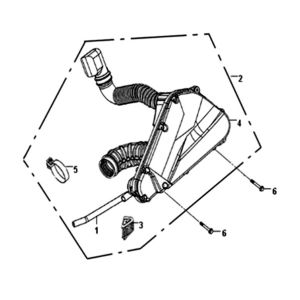 Luchtfilter Sym Crox 50 E4