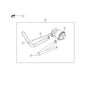 Luftmembran Kymco City 16' 4-Takt weiß
