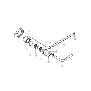 Luftmembran Kymco Grand Dink 2-Takt Anthrazit
