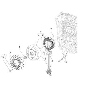 Zündung Piaggio Liberty 2-Takt