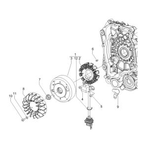 Schwungrad Vespa S 2-Takt