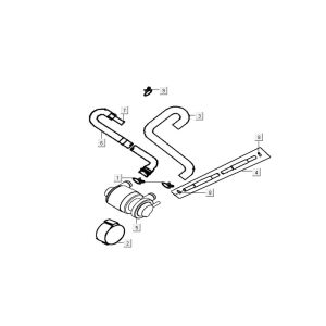 Membrane Kymco Maxxer 90 Schwarz