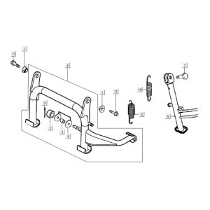 Hauptständer - Seitenständer Kymco Grand Dink 250cc