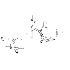 Hauptstand AGILITY 16+ 4T 200i Matt Metallic Hellblau
