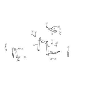 Mid Standard Kymco Agility 16'+ 4-Takt-Einspritzung euro4 mattgrau