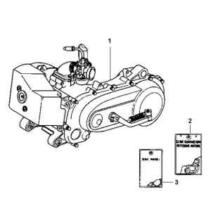 Motor Piaggio Typhoon 98-2005 2-Takt
