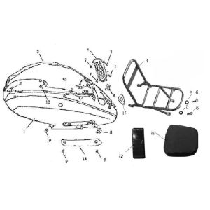 Motorbeschichtung Eagle-Wing Torino Kaffeecreme