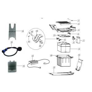 Batterie - Trittbrett Niu N-Pro