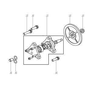 Oil pump assy Kymco Filly 50 E5+