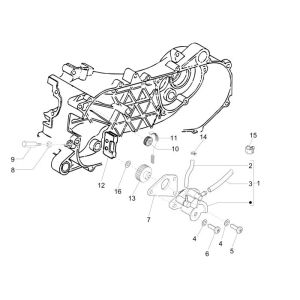 Ölpumpe Vespa Primavera 2-Takt