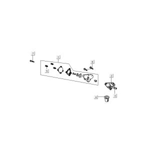 Ölpumpe Kymco Activ 4-Takt rot-schwarz