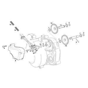 Ölpumpe SENDA R X-TREME 2007 E2 3ED